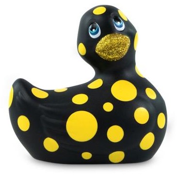 Вибратор-уточка «I Rub My Duckie 2.0», черно-желтый, Big Teaze Toys E29011, из материала ПВХ, цвет мульти, длина 7.5 см.