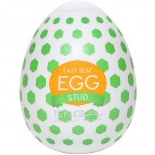 Мастурбатор-яйцо из новой коллекции «Wonder Stud», Tenga KAZ970865, цвет белый, длина 6.1 см., со скидкой
