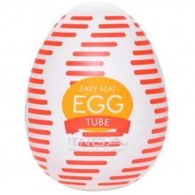 Мастурбатор-яйцо из новой коллекции «Wonder Tube», Tenga KAZ970889, из материала TPR, цвет белый, длина 6.1 см., со скидкой