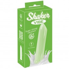 Мощная вибропуля «Shaker Vibe», цвет зеленый, Orion 5501590000, из материала пластик АБС, длина 10.2 см.