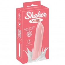 Мощная вибропуля «Shaker Vibe», цвет розовый, Orion 5501670000, из материала пластик АБС, длина 10.2 см.