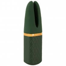 Клиторальный вибратор «Emerald Love Luxurious Split Tip», цвет зеленый, Orion 5518560000, из материала силикон, длина 13.1 см., со скидкой