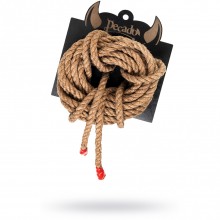 Веревка для связывания из натурального материала «Shibari Pecado BDSM», 06101-03, 50 м., со скидкой