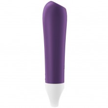 Мощный мультискоростной вибратор «Ultra Power Bullet 2» цвет фиолетовая, Satisfyer J2018-165-2, цвет фиолетовый, длина 11 см., со скидкой