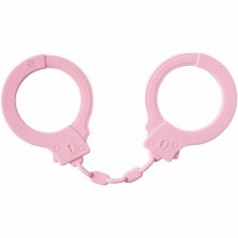 Розовые поножи из медицинского силикона «Party Hard Limitation», Lola Games 1168-03lola, цвет розовый, длина 35.5 см., со скидкой