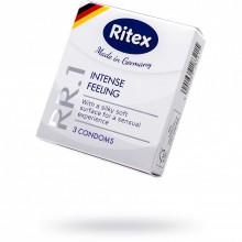 Презервативы «Ritex RR.1 №3» классические, 18.5 см, Ritex 2005, из материала латекс, длина 18.5 см.