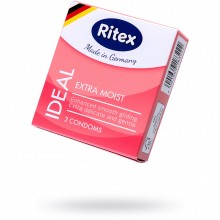 Презервативы «Ritex IDEAL №3», с дополнительной смазкой, Ritex 2006, из материала латекс, длина 18.5 см., со скидкой