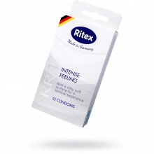 Презервативы «Ritex RR.1 №10» классические, 18.5 см, Ritex 2007, из материала латекс, длина 18.5 см.