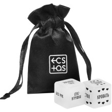 Кубики неоновые для двоих «Во власти страсти. Условие и место», Ecstas 7100268, со скидкой