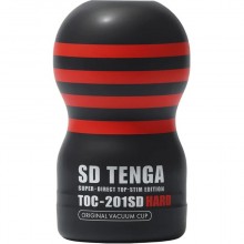 Мастурбатор «SD Original Vacuum Cup Strong», цвет черный, Tenga TOC-201SDH, длина 12 см., со скидкой