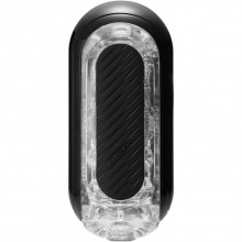 Мужской мастурбатор «Flip Zero Gravity», цвет черный, Tenga TFZ-005, длина 18 см., со скидкой