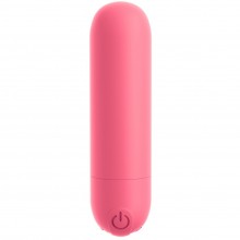Вибропуля «OMG Play Rechargeable Bullet», цвет розовый, PipeDream 5450400000, из материала силикон, коллекция OMG Bullets, длина 7.9 см.