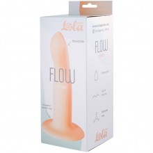 Нереалистичный дилдо на присоске «Flow Stray Flesh», цвет телесный, материал силикон, Lola Games Lola Toys 2041-03lola, длина 16.6 см., со скидкой