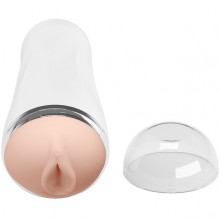 Мастурбатор вагина в колбе «Trish», цвет телесный, материал ТПР, Baile BM-00900T66, длина 18.5 см., со скидкой