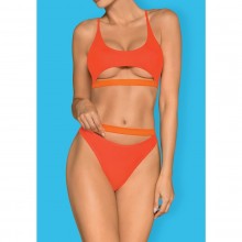 Раздельный женский купальник «Miamelle» оранжевого цвета, размер M, Obsessive Miamelle
