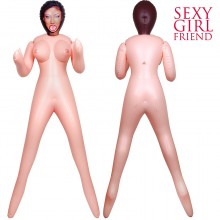 Надувная кукла «Дарьяна», цвет телесный, Sexy Girl Friend SF-70276, бренд Bior Toys, из материала ПВХ, 2 м., со скидкой
