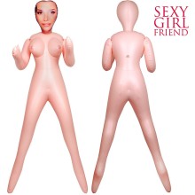 Надувная кукла «Габриэлла», цвет телесный, Sexy Girl Friend SF-70277, бренд Bior Toys, из материала ПВХ, 2 м., со скидкой