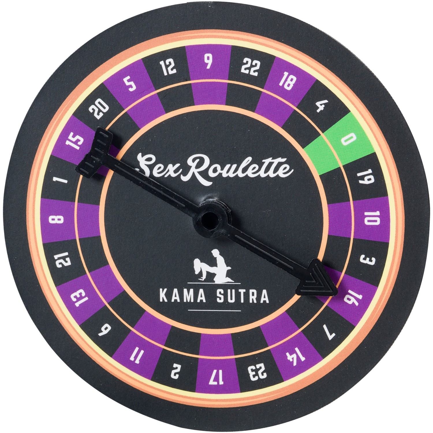 Настольная игра рулетка «Sex Roulette Kamasutra», Tease&Please TSPS-E29278, бренд Tease Please, из материала бумага, длина 12 см., со скидкой