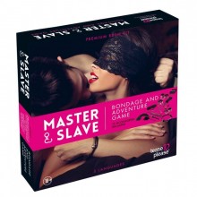 Игра эротическая для двоих «Master & Slave Bondage Game Magenta», Tease Please TSPS-E27959, со скидкой