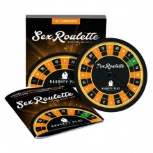 Игра настольная рулетка «Sex Roulette Naughty Play», Tease Please TSPS-E29283, со скидкой