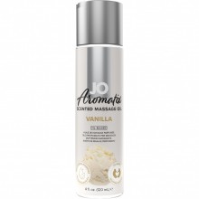 Массажное масло «Aromatix Massage Oil Vanilla», объем 120 мл, System JO JO40130, из материала масляная основа, 120 мл., со скидкой