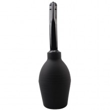 Черный интимный душ-спринцовка Booty Cleanse, Chisa Novelties CN-101442367, из материала ПВХ, длина 25.5 см., со скидкой