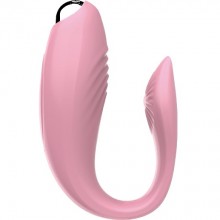 Вибратор для пар «U Vibe Pink», цвет розовый, CNT CNT-060012P, из материала силикон, со скидкой