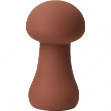 Стимулятор для клитора «Mushroom Brown», цвет коричневый, CNT CNT-430030O, из материала силикон, длина 9 см., со скидкой