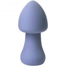 Вибратор для клитора «Clit Magic Mushroom», цвет голубой, материал силикон, CNT-430033H, длина 10.7 см., со скидкой