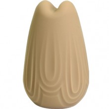 Вибратор «Vase Clit Magic», CNT-430023Y, из материала Силикон, цвет Телесный, длина 7.4 см., со скидкой