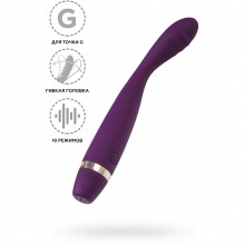 Стимулятор точки G «G-Hunter», цвет фиолетовый, ToyFa 592001, из материала силикон, длина 18.5 см., со скидкой