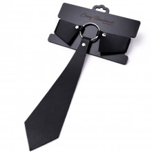 Стильный чокер-галстук, цвет черный, Crazy Handmade СН-2024, со скидкой
