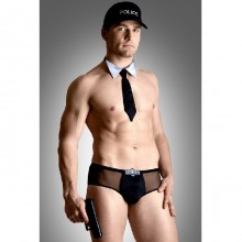 Игровой мужской костюм «Сотрудник полиции», размер XL, SoftLine 460214, со скидкой