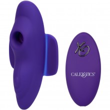 Вакуумный клиторальный стимулятор в трусики «Lock-N-Play Remote Suction Panty Teaser» с дистанционным управлением, цвет фиолетовый, California Exotic Novelties SE-0077-57-3, длина 11.5 см.