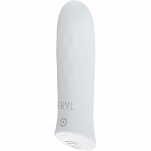 Мини вибратор «Enif», 10 режимов, Le Frivole 06781 One Size, из материала силикон, цвет белый, длина 8.7 см.