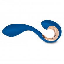 Вибратор «Gpop 2 Indigo Blue Gift Box», цвет синий, Gvibe FT10769, из материала силикон, длина 12.5 см., со скидкой