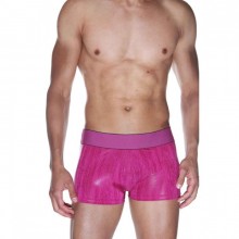 Яркие мужские трусы-боксеры, цвет розовый, La Blinque LBLNQ-15539-LXL, из материала полиамид, L/XL, со скидкой