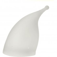 Белая менструальная чаша «Vital Cup S» размер S , Bradex SX 0054, цвет белый, длина 7 см.