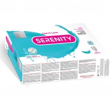 Ультратонкие натуральные презервативы «Ultra Thin», Serenity 6949402826174, из материала латекс, длина 18 см., со скидкой
