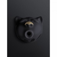 Вакуумный стимулятор клитора «Gcat», цвет черный, Gvibe FT10615, бренд G-Vibe, из материала силикон, длина 7.5 см., со скидкой