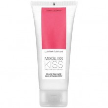 Смазка на водной основе «Kiss Fraise Sauvage» с ароматом земляники, 70 мл, 6022221, бренд MixGliss, цвет Бесцветный, 70 мл.
