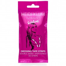 Клейкая лента для фиксации одежды и белья на теле «Dressing Tape», Heidi Klum A591-0002P, цвет прозрачный, со скидкой