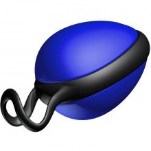 Синий вагинальный шарик со смещенным центром тяжести «Joyballs Secret», JoyDivision 15015, из материала силикон, длина 6 см., со скидкой