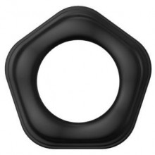 Эрекционное кольцо «№05 Cock Ring», цвет черный, Erozon ER01773-05, из материала силикон, диаметр 5 см., со скидкой