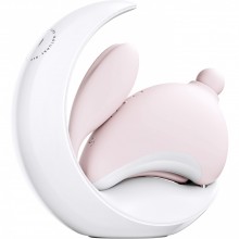 Вакуумный стимулятор 2в1 «Obonny Clitoral & G-Spot Dual Stimulation», цвет розовй, Osuga Obonnypink, цвет розовый, длина 10.2 см., со скидкой