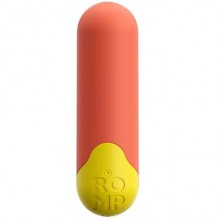 Вибропуля «Romp Riot», цвет оранжевый, материал силикон, Wow Tech RP271SGA, длина 7 см., со скидкой