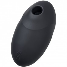Вакуум-волновой бесконтактный стимулятор клитора «Vulva Lover 3», материал силикон, цвет черный, Satisfyer 4018645, длина 11 см., со скидкой