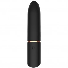 Небольшая мощная вибропуля «Rocket», цвет черный, Adrien Lastic 33705, из материала силикон, длина 9 см., со скидкой