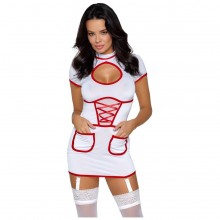 Игровой костюм «Медсестра», цвет белый, размер M, Cottelli Collection 24710192031, со скидкой