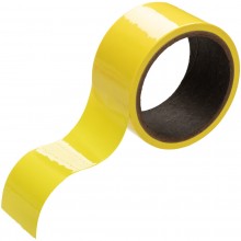 Ярко-желтый скотч для бондажа «Boundless Bondage Tape», длина 1800 см, California Exotic Novelties SE-2702-97-3, бренд CalExotics, 18 м., со скидкой